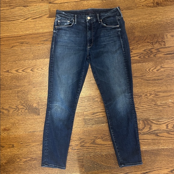 MOTHER The Looker Crop in On The Edge Jeans - Size 30 - Picture 2 of 11